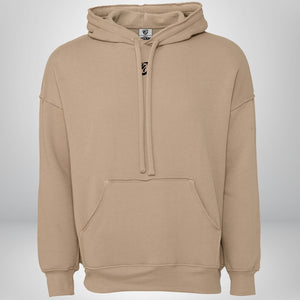Flydoh Oversized Raw Hem Hoodie
