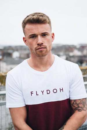 Flydoh Mens Burgundy T-Shirt - FLYDOH