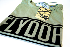 Flydoh Green w/ Black Print T-Shirt - FLYDOH